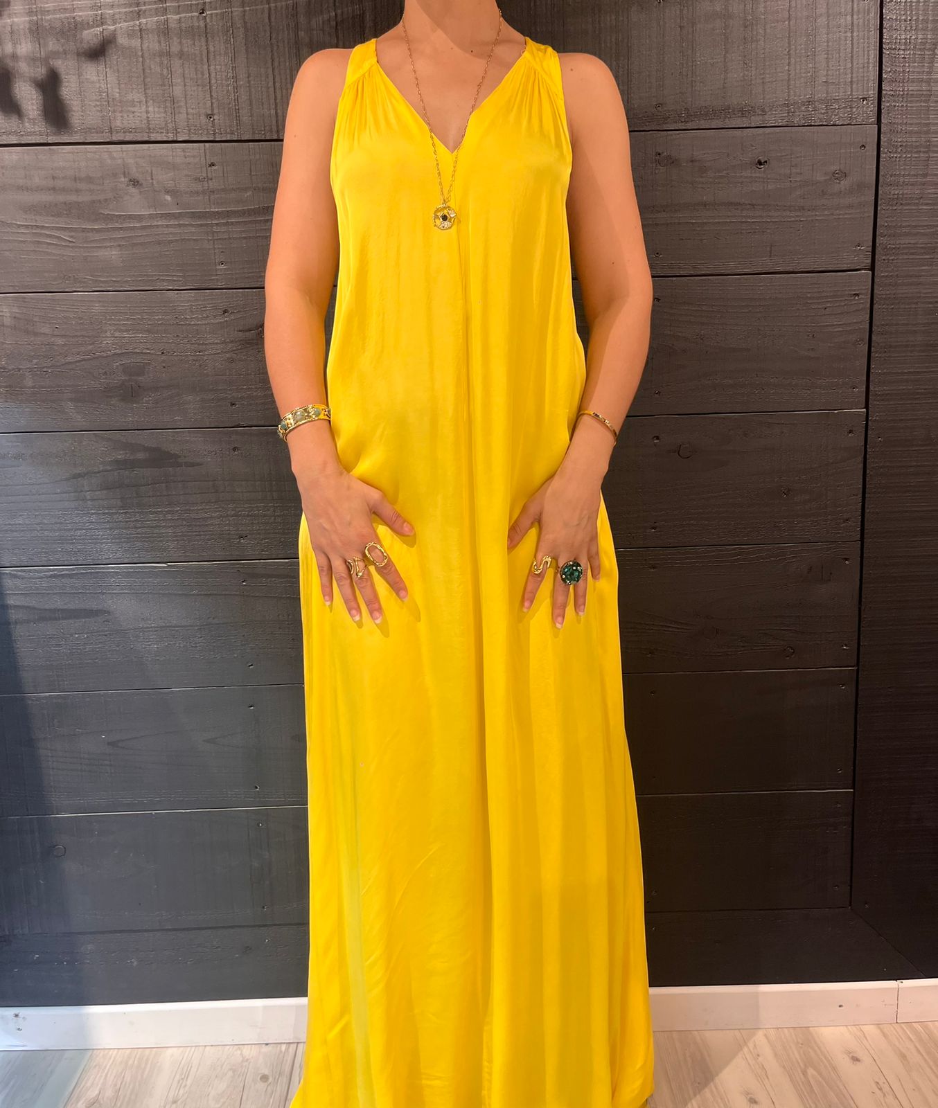 robe satinee violet perle des iles 974 mode femme