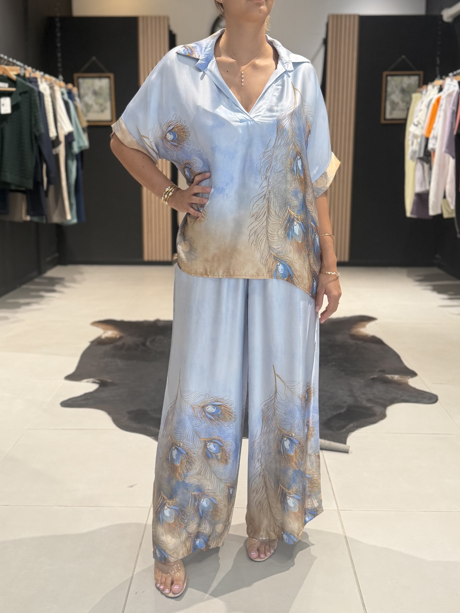 ensemble luna bleu ciel perle des iles 974