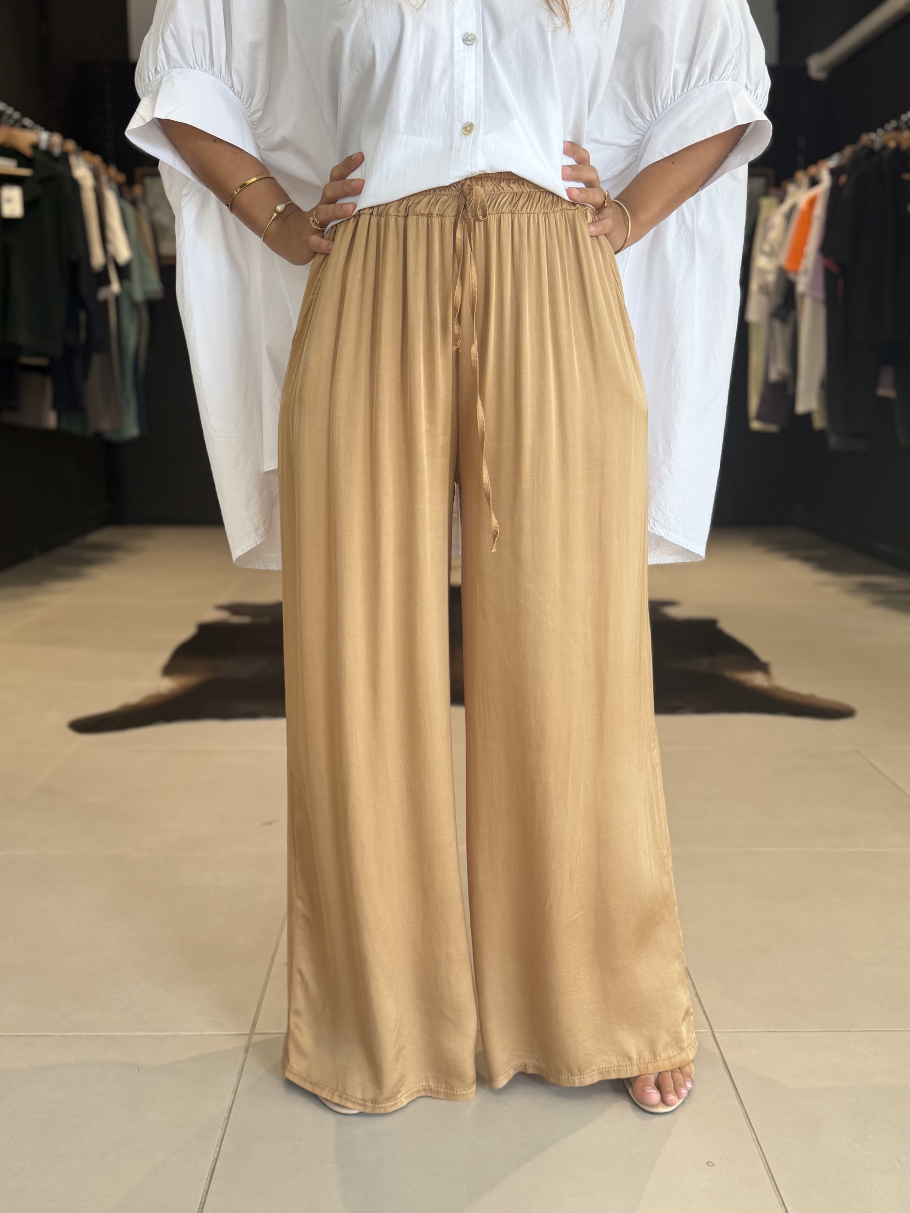 pantalon maira camel perle des iles 974