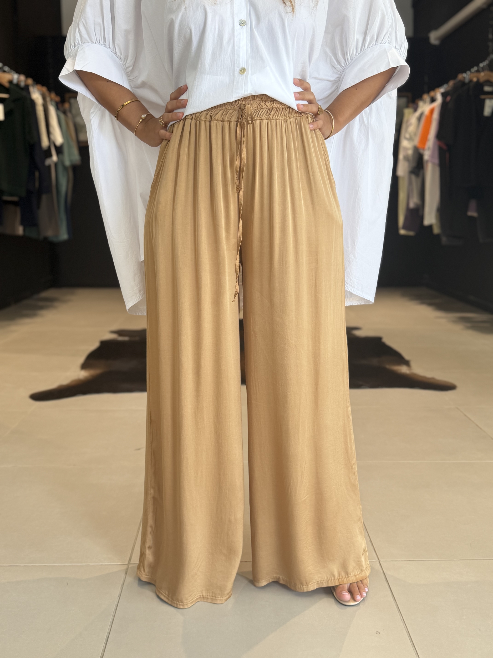 pantalon maira camel perle des iles 974