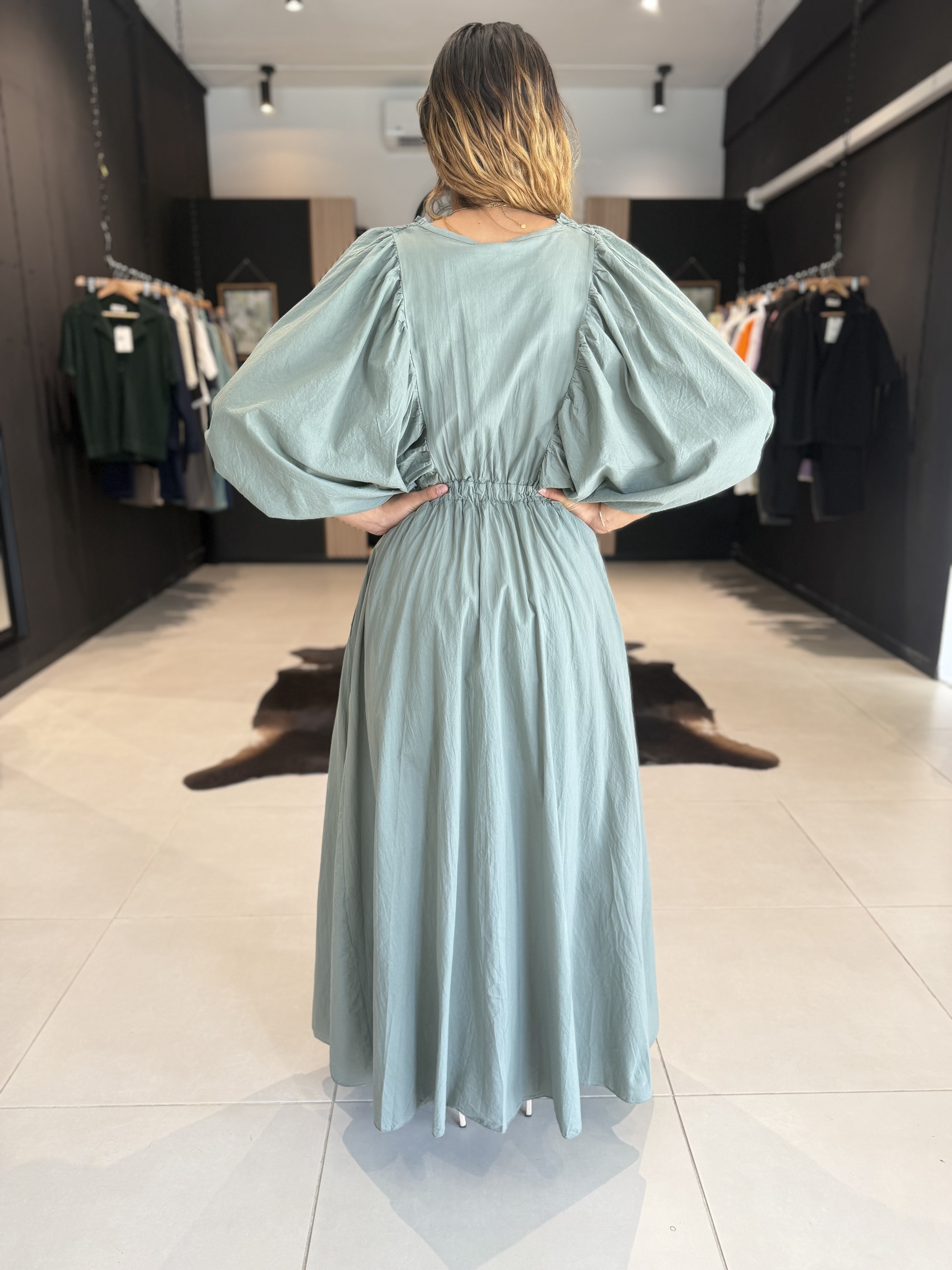 robe lola kaki perle des iles 974