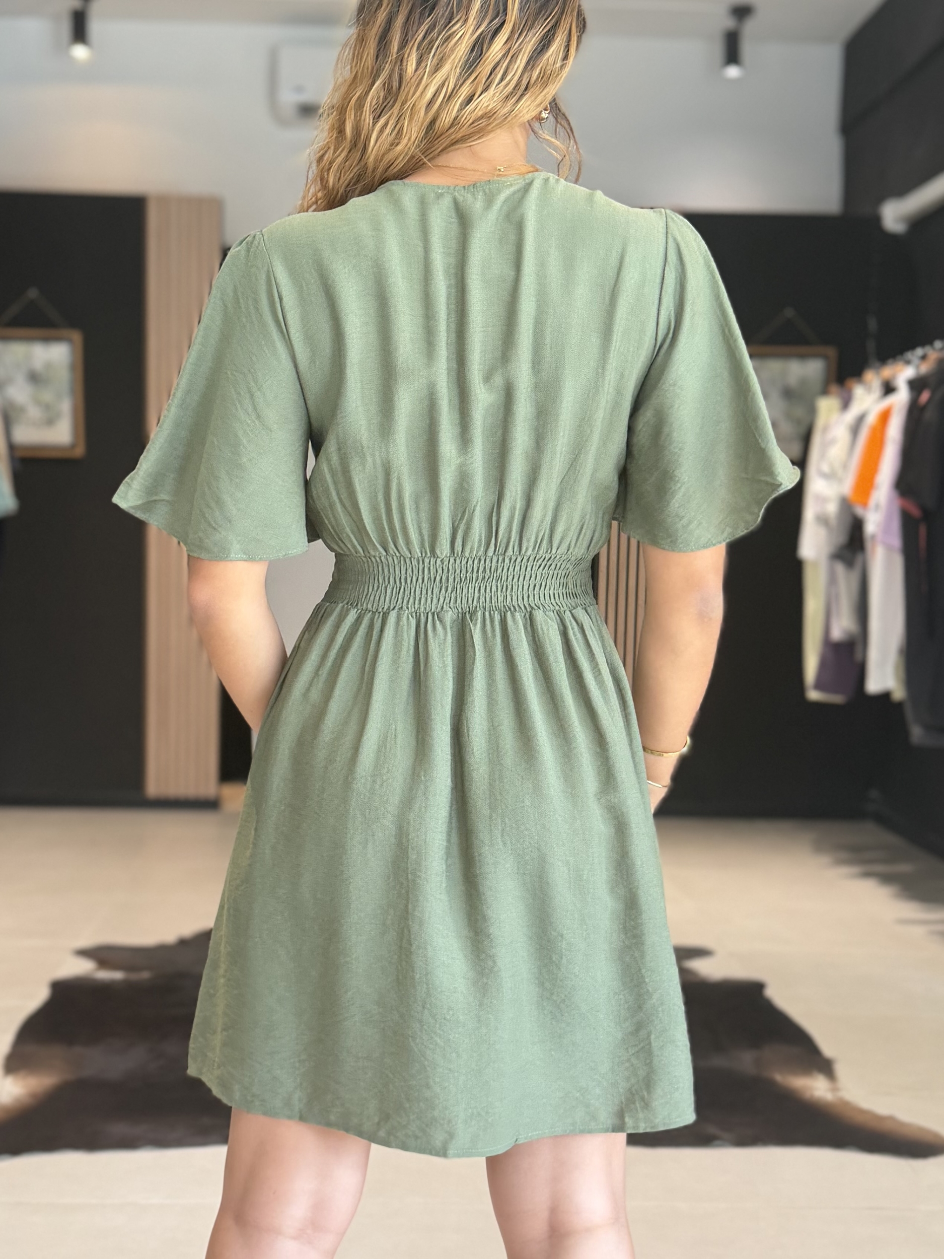 robe lina kaki perle des iles 974