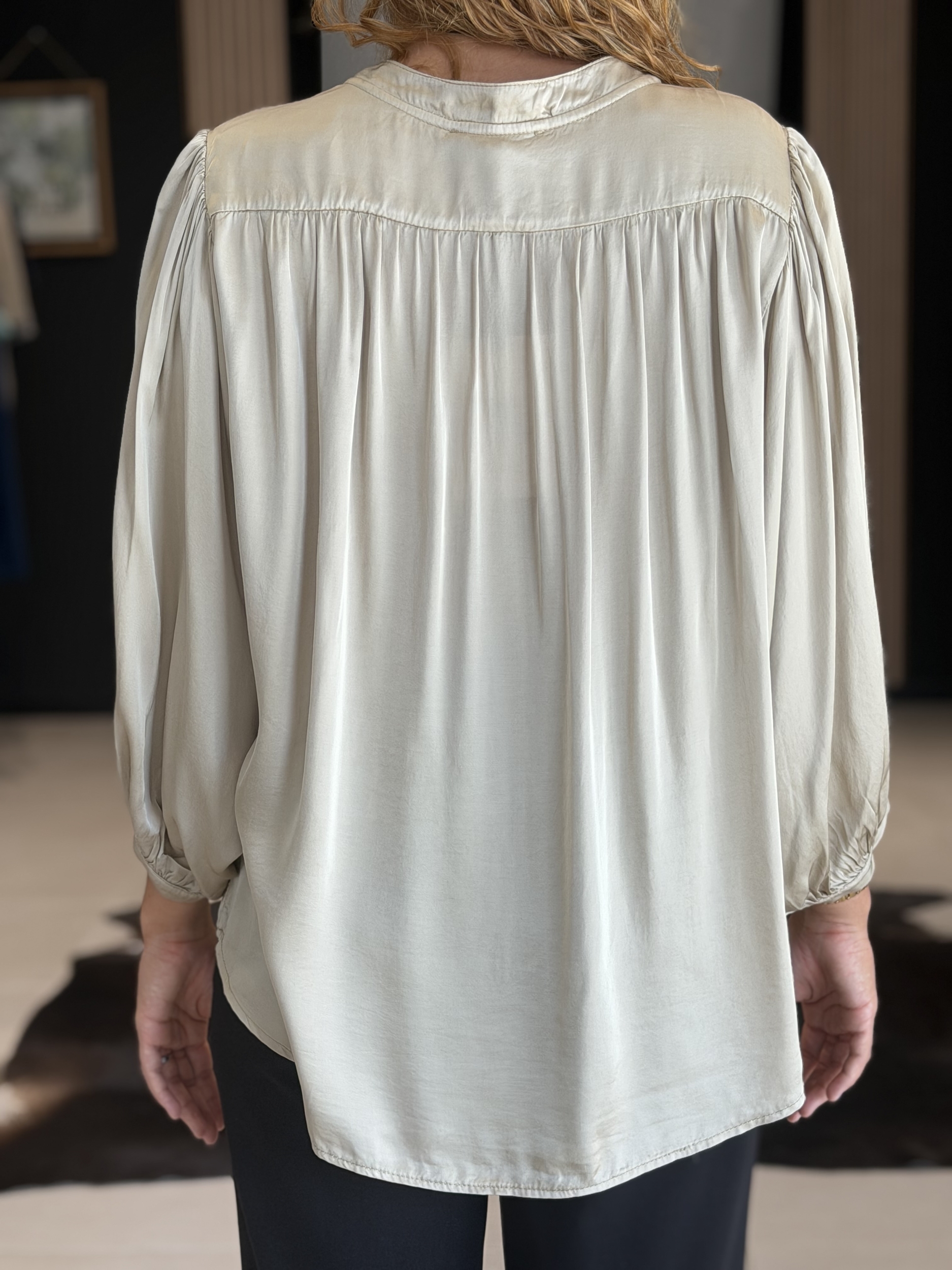 blouse naila beige perle des iles 974
