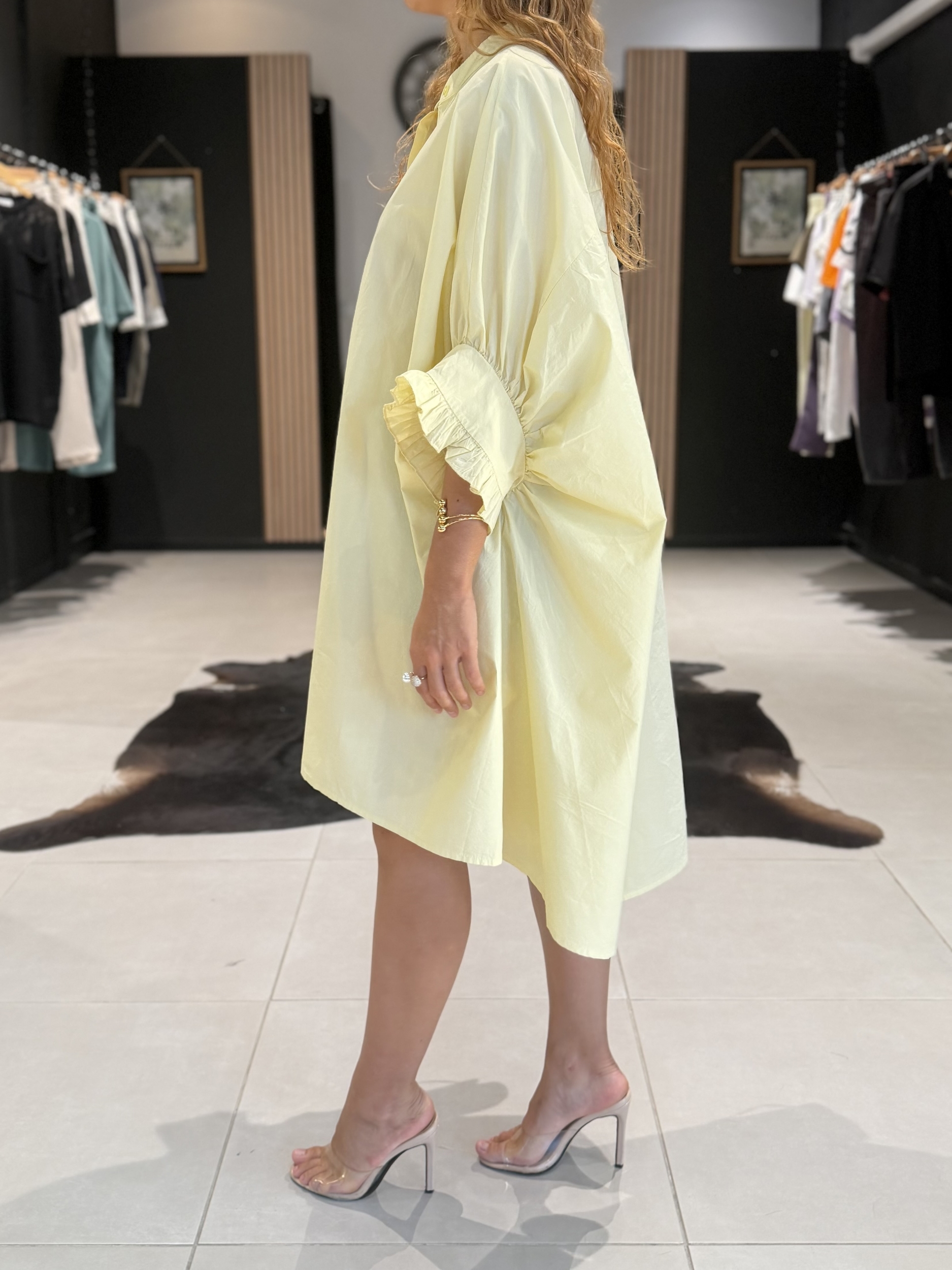 robe alison coton grande taille perle des iles 974