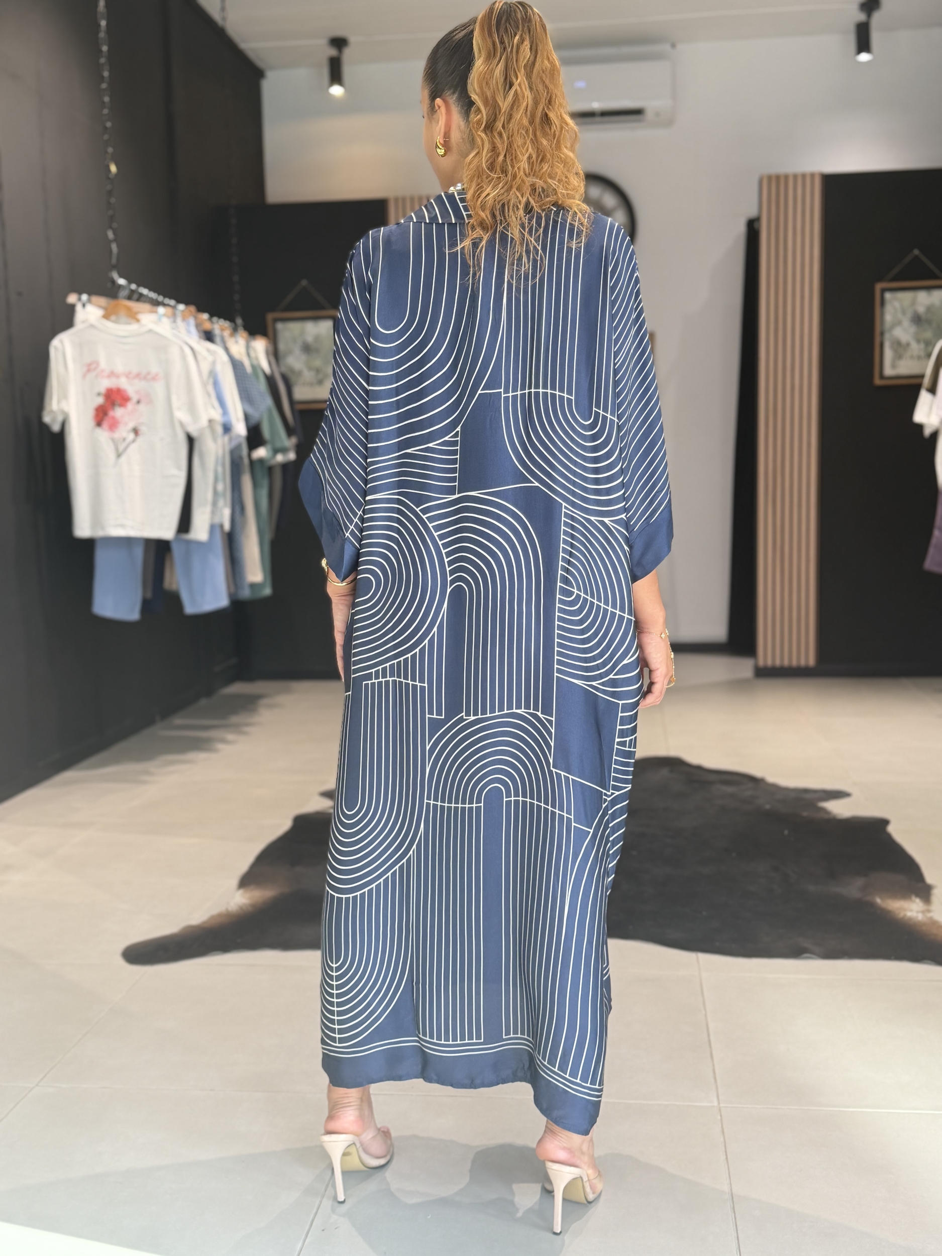 robe imperial bleu perle des iles 974 mode femme la reunion grande taille