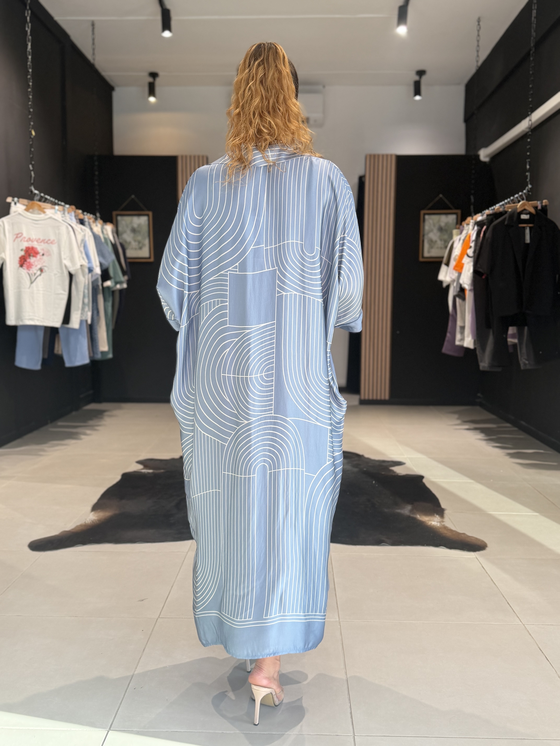 robe imperial bleu ciel perle des iles 974 mode femme la reunion grande taille
