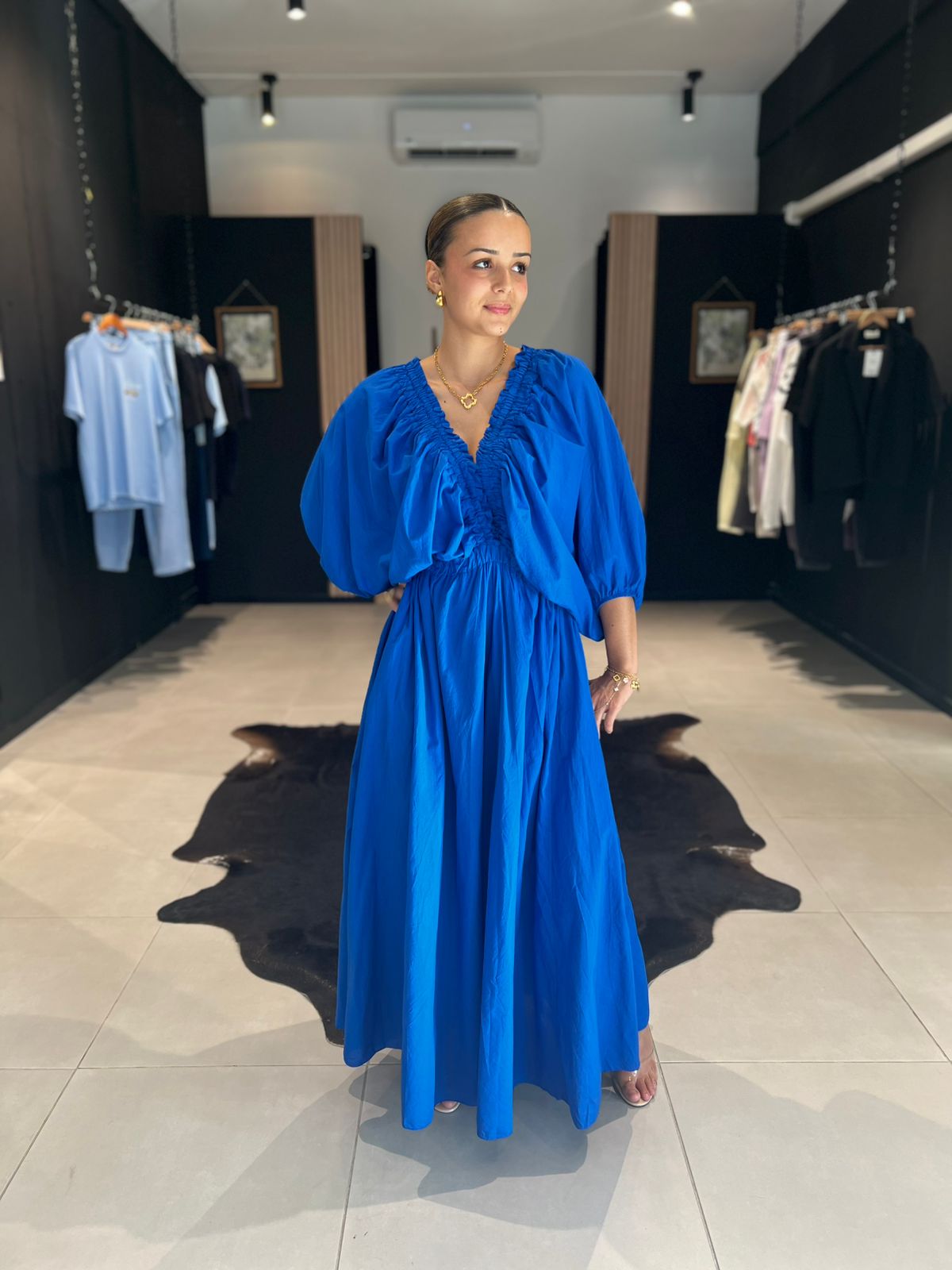 robe lola bleu perle des iles 974 mode femme