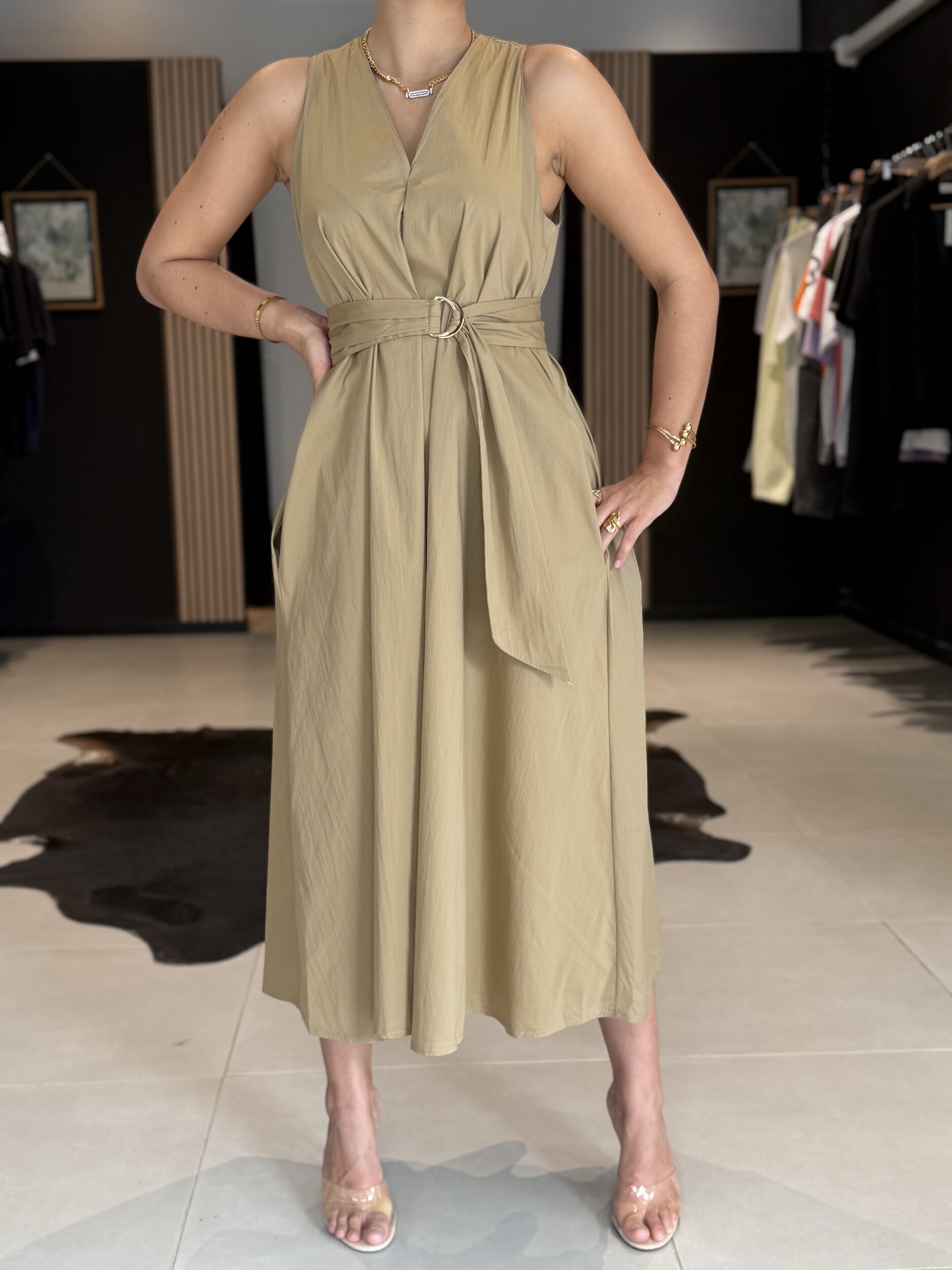 robe carole beige perle des iles 974 mode femme taille unique