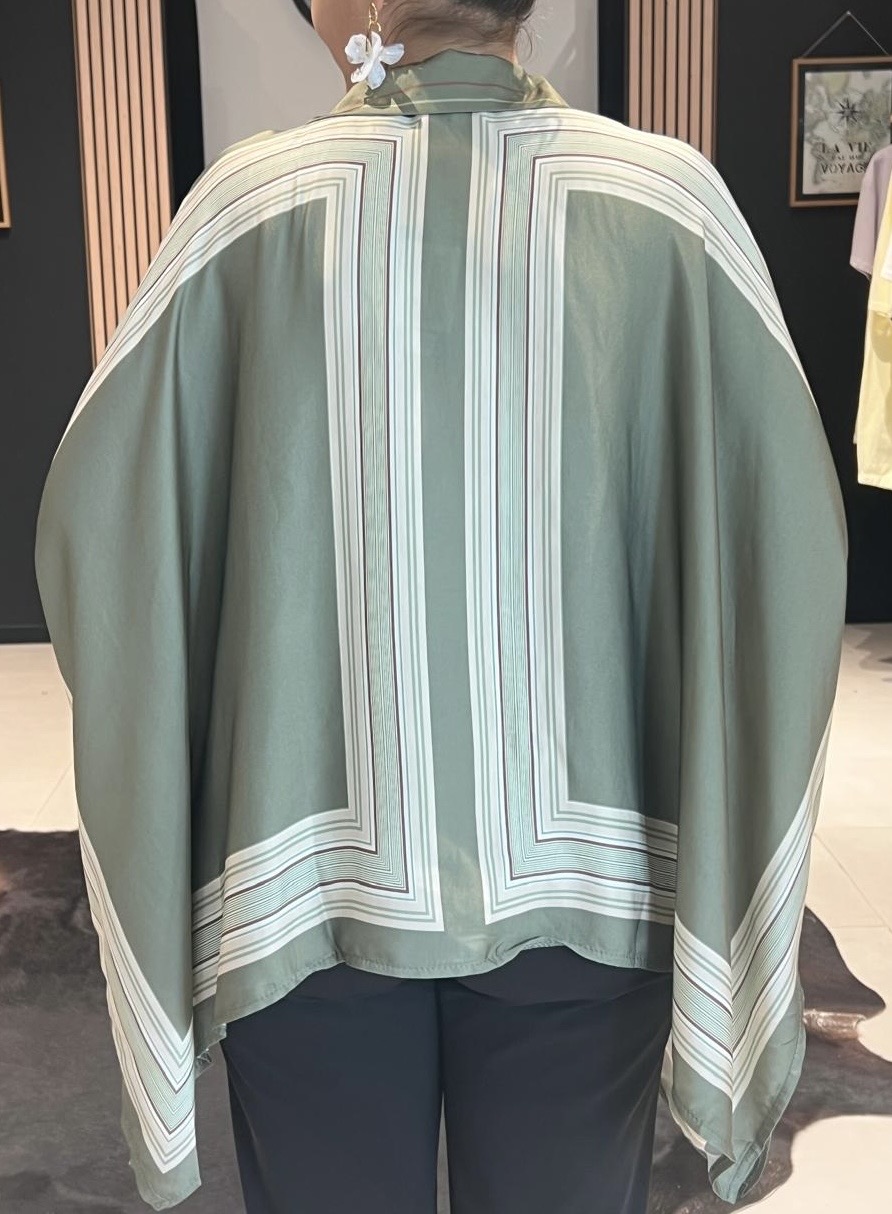 chemise poncho perle des iles mode 974 grande taille