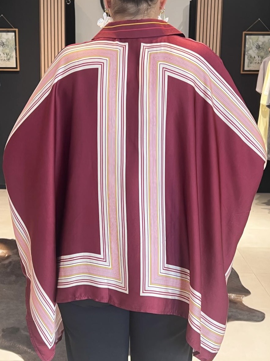 chemise poncho perle des iles mode 974 grande taille