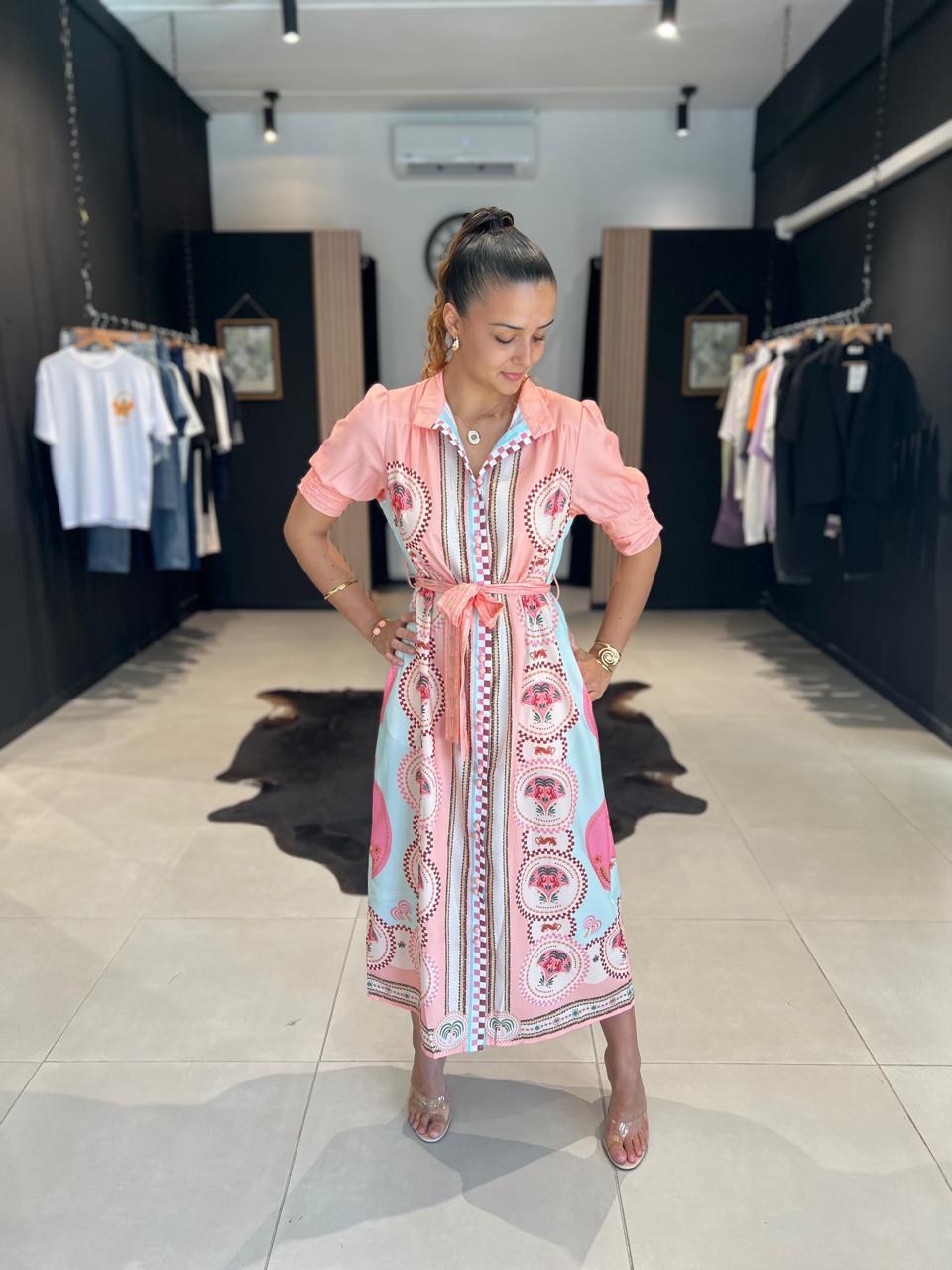 robe rosalia rose perle des iles 974 mode femme
