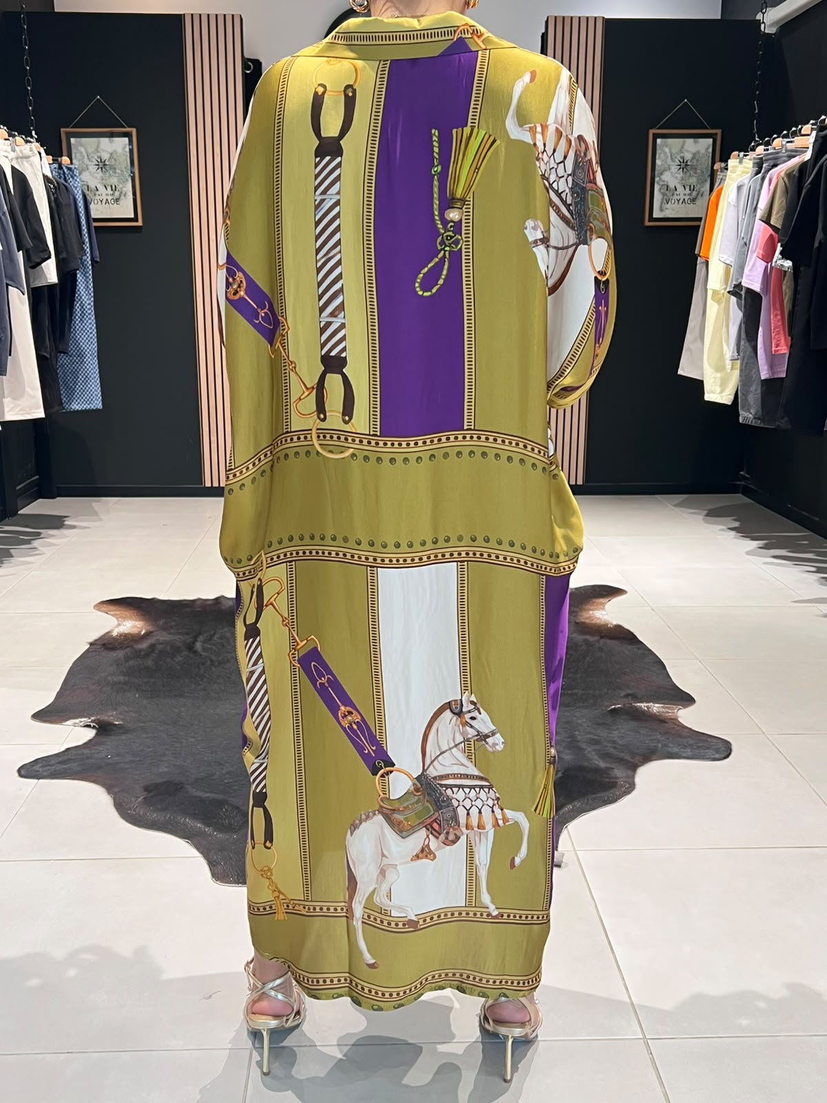 robe hermesita olive perle des iles