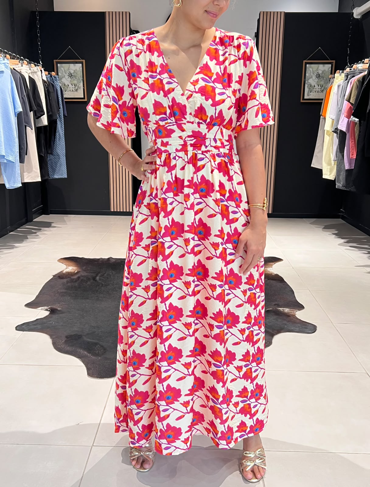 robe pivoine perle des iles 974 mode femme