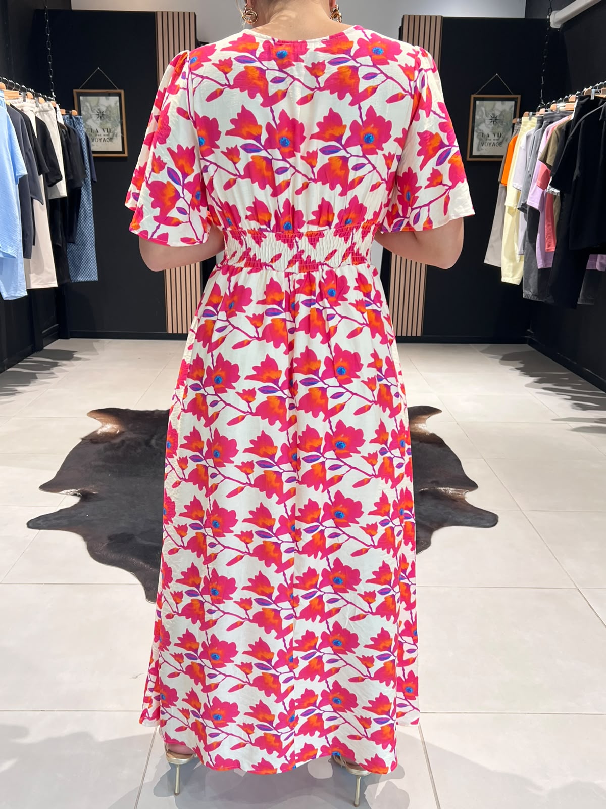 robe pivoine perle des iles 974 mode femme