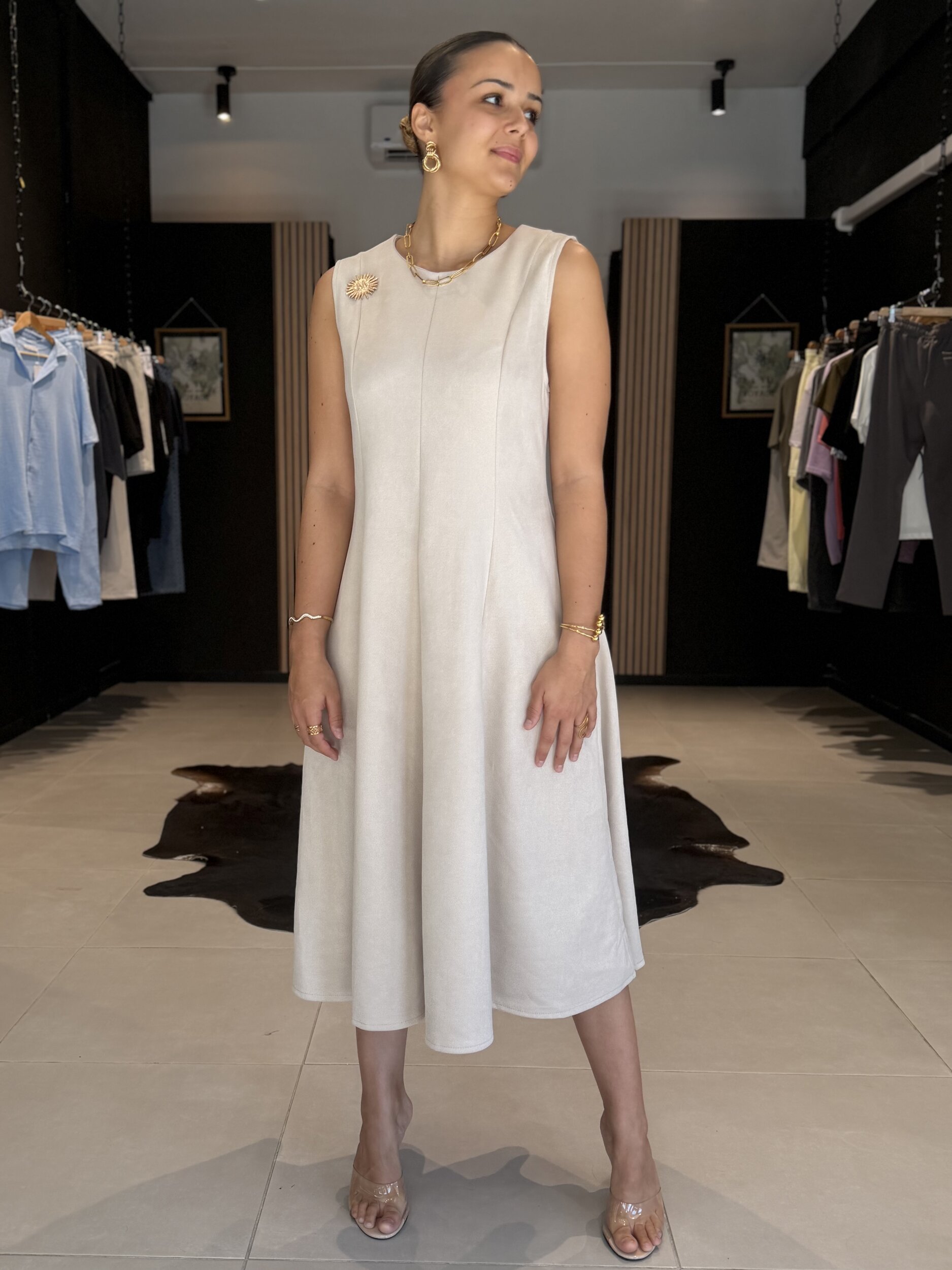 robe emilie beige perle des iles 974 mode femme