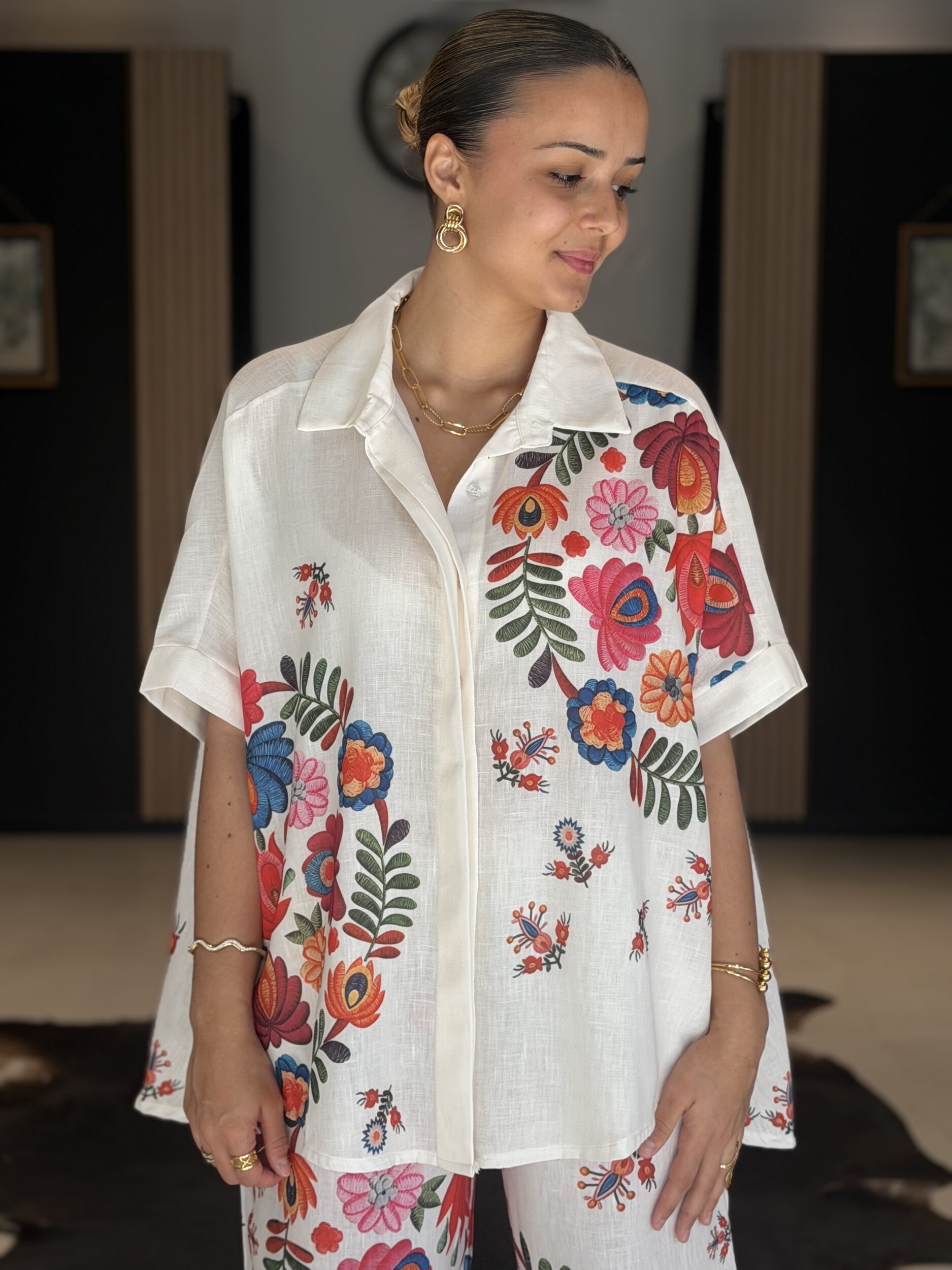 ensemble fleurs taille unique perle des iles 974