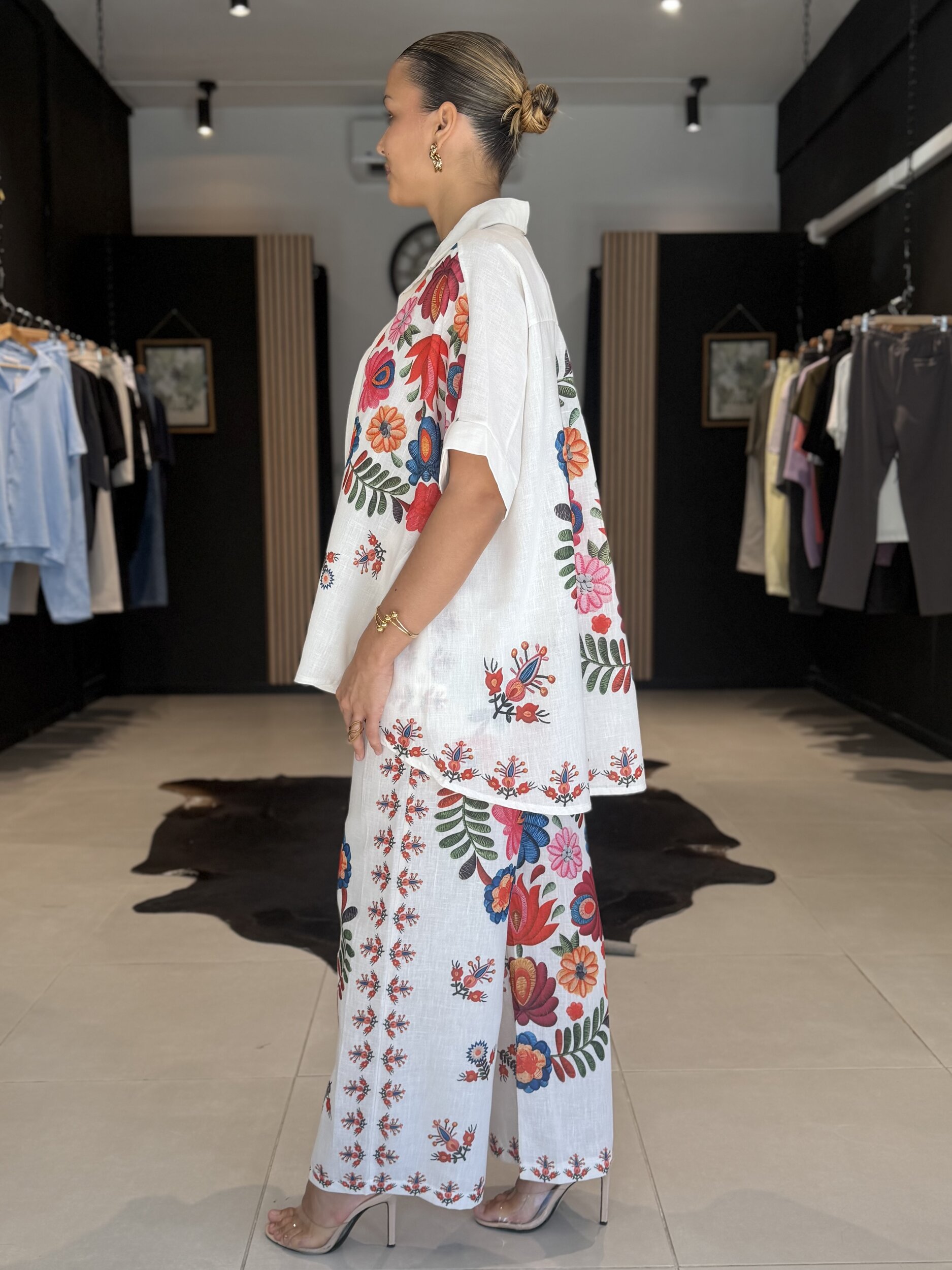 ensemble fleurs taille unique perle des iles 974