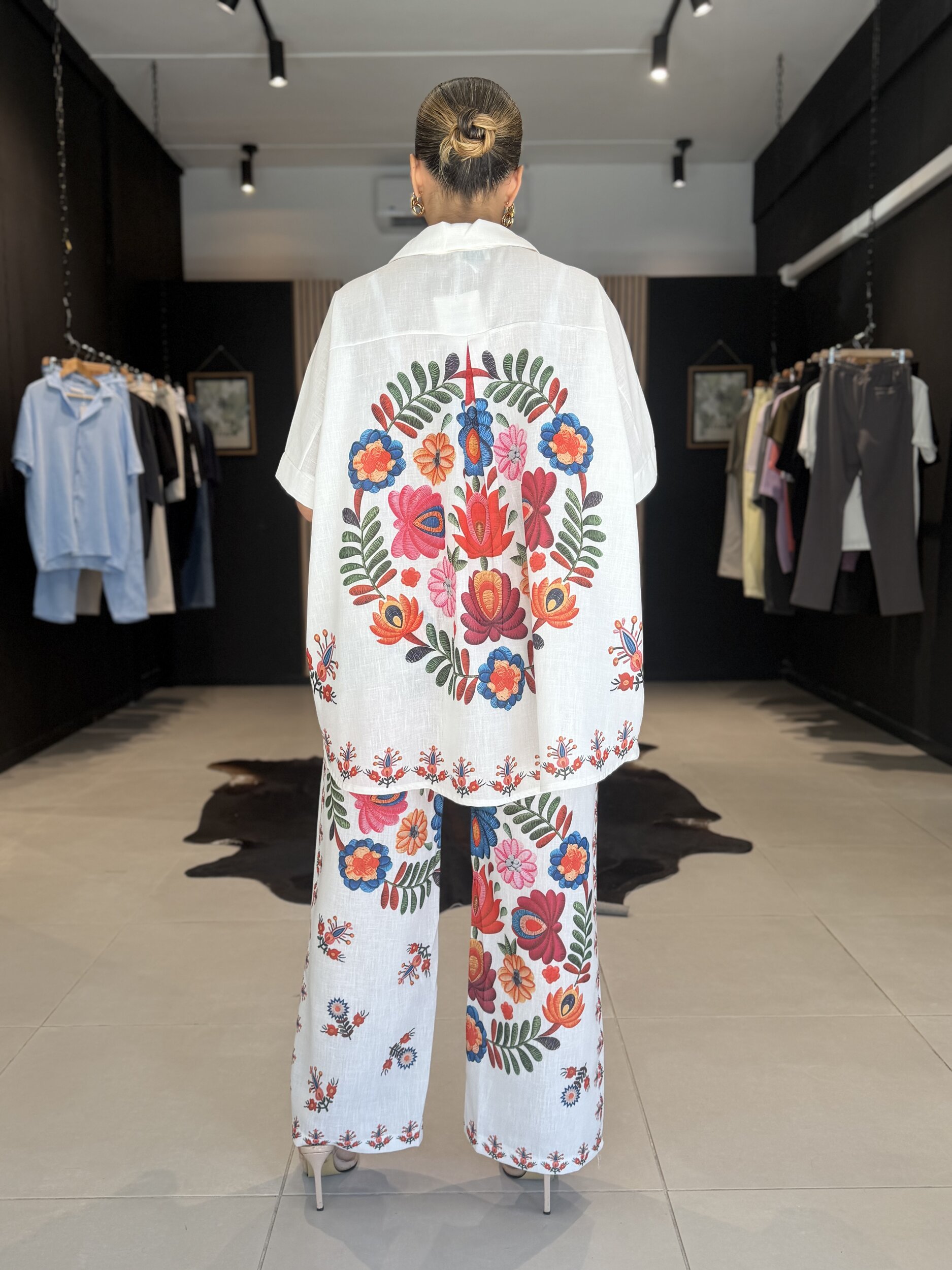 ensemble fleurs taille unique perle des iles 974