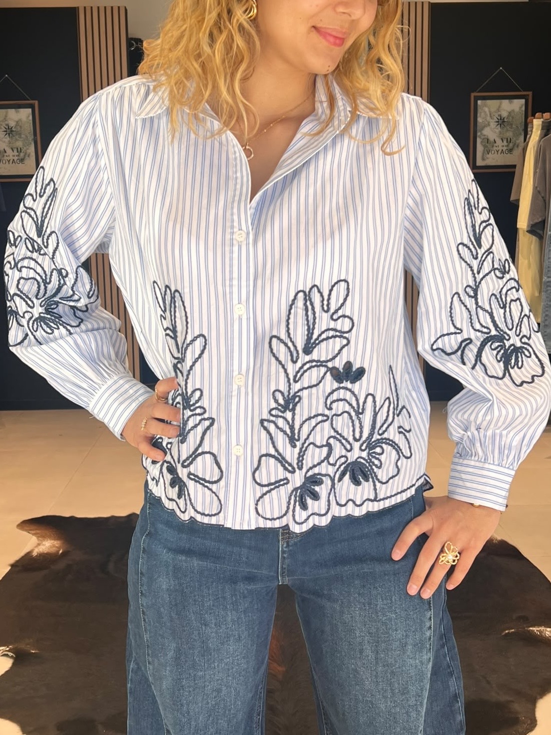 chemise coton perle des iles mode femme 974