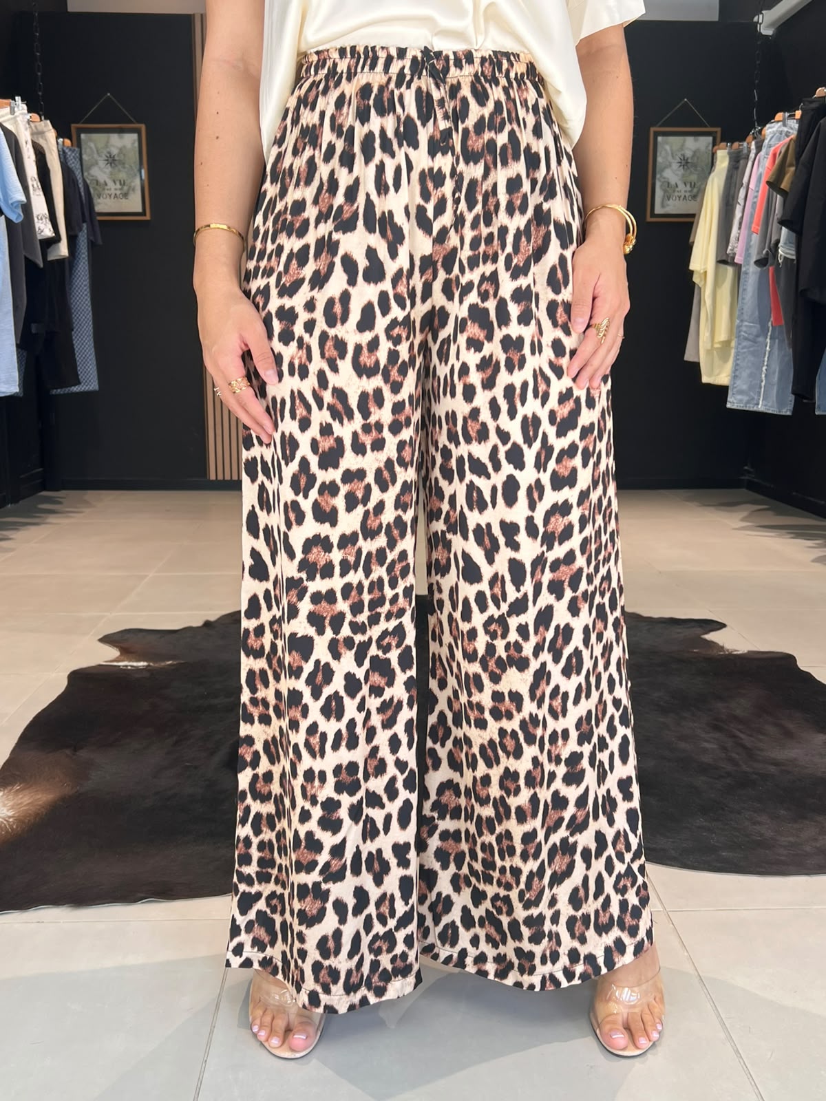 pantlon leopard perle des iles 974 mode femme