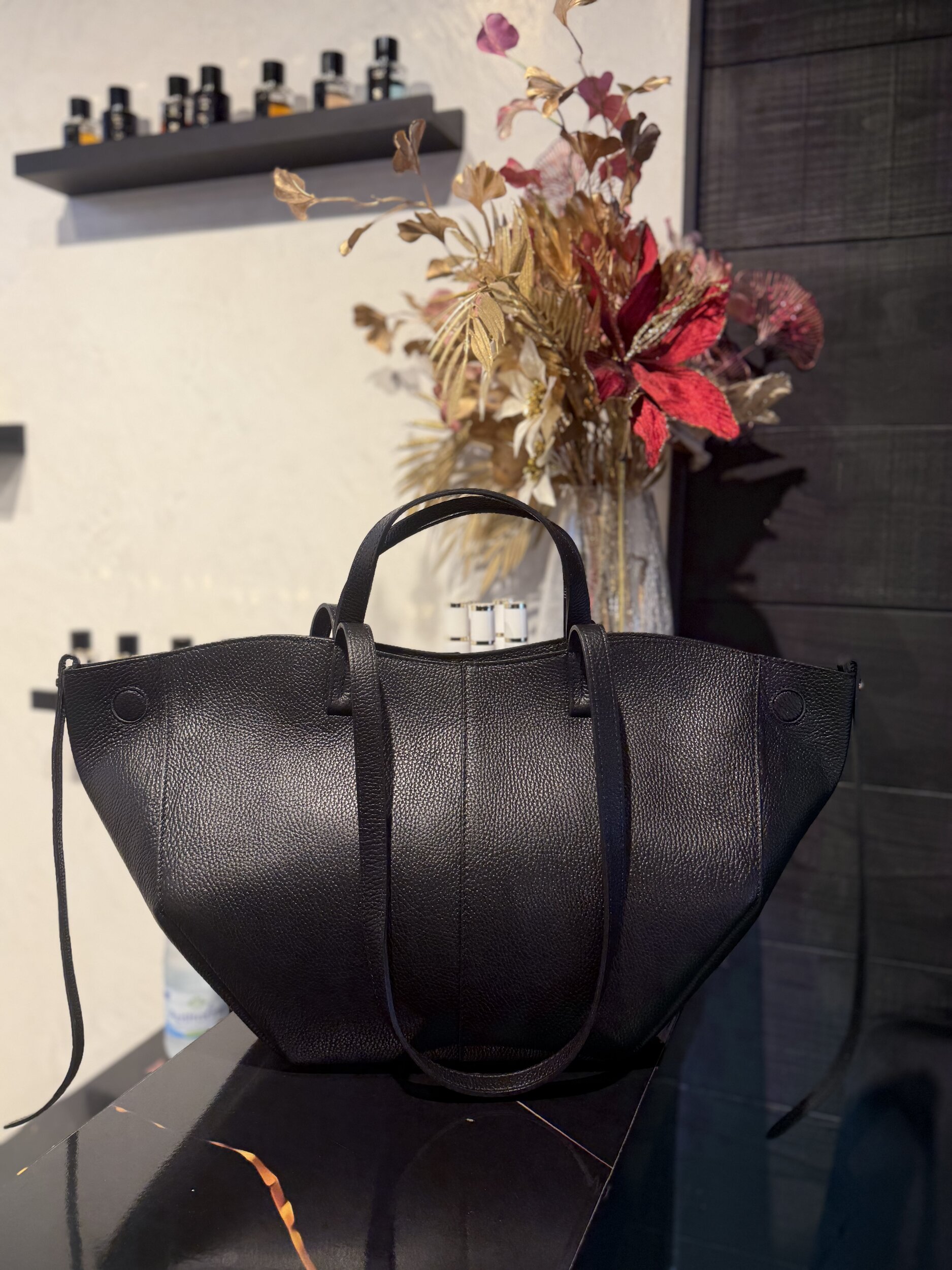 SAC ST TROPEZ perle des iles 974 cuir vachette inspi polene