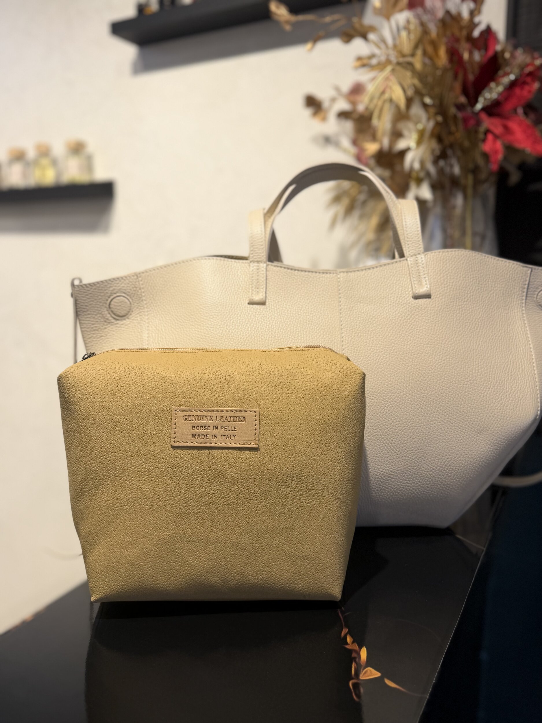 SAC ST TROPEZ perle des iles 974 cuir vachette inspi polene