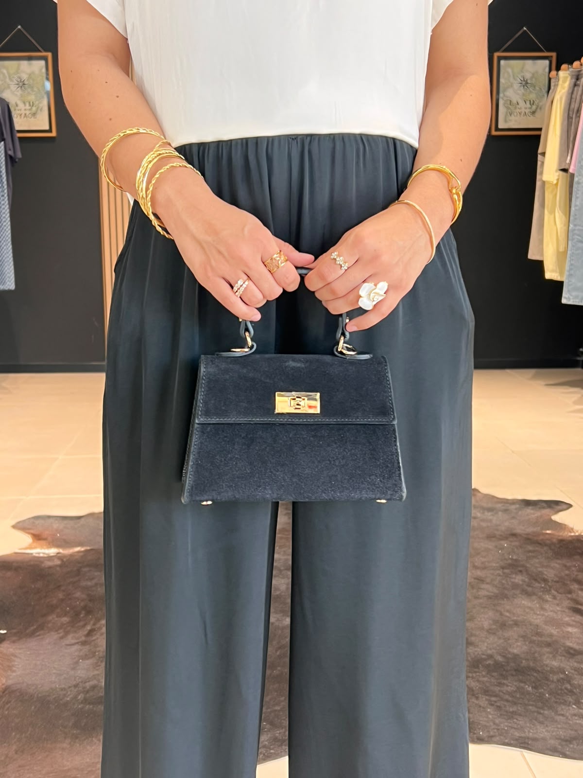 SAC kellya perle des iles 974 cuir vachette inspi