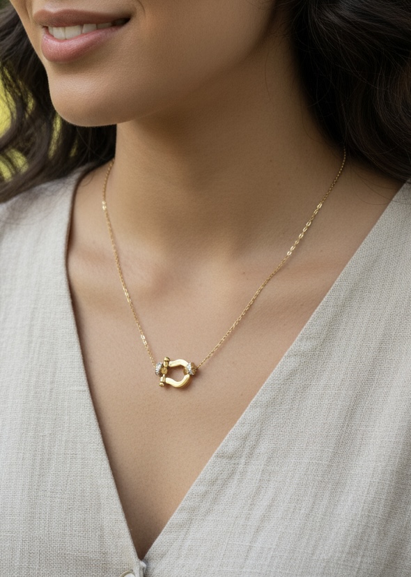 collier acier inoxydable perle des iles 974 mode femme