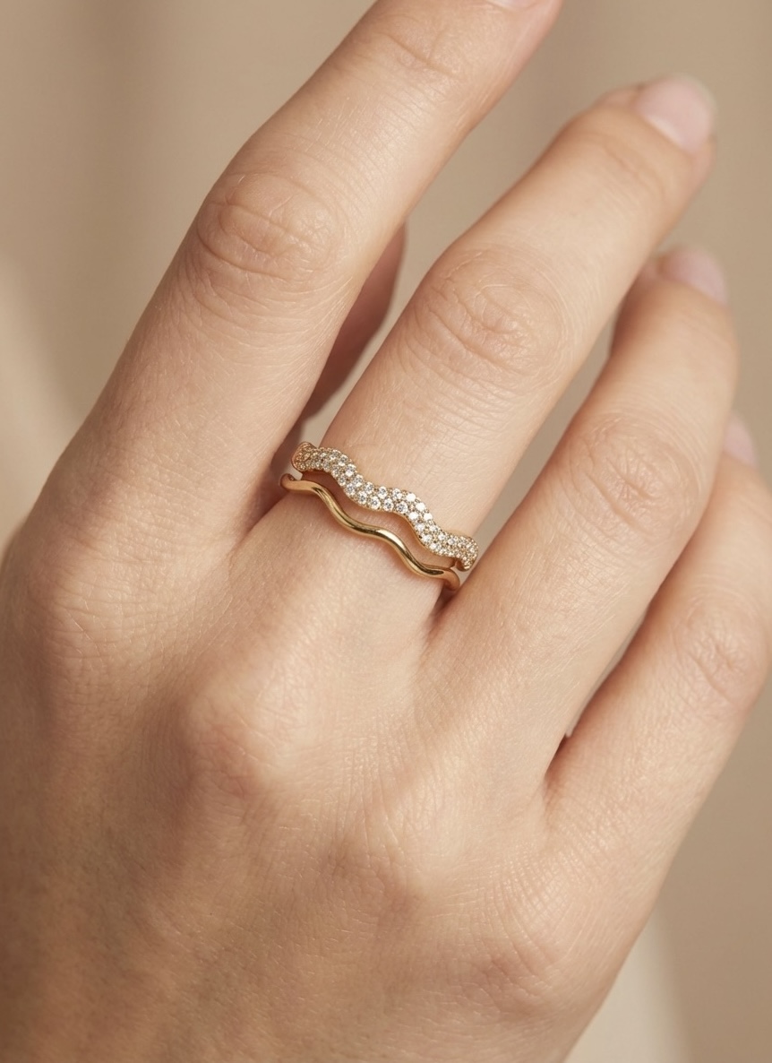 bague acier inoxydable perle des iles 974 mode femme