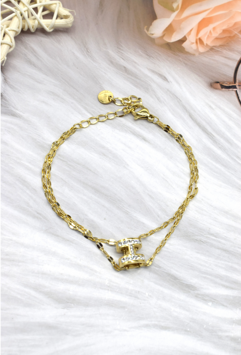 bracelet acier inoxydable perle des iles 974 mode femme