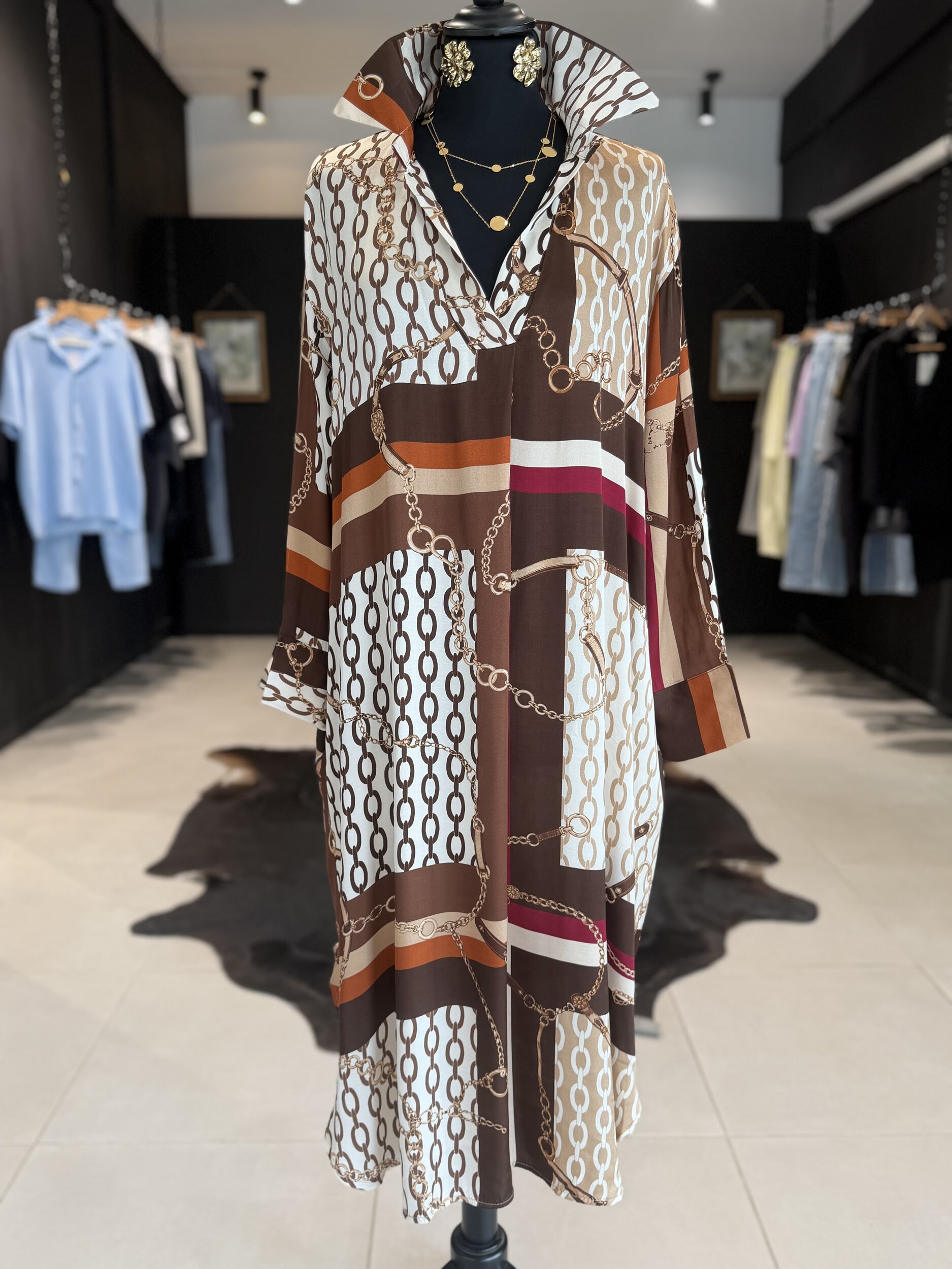 Robe NOEMIE beige - seconde photo