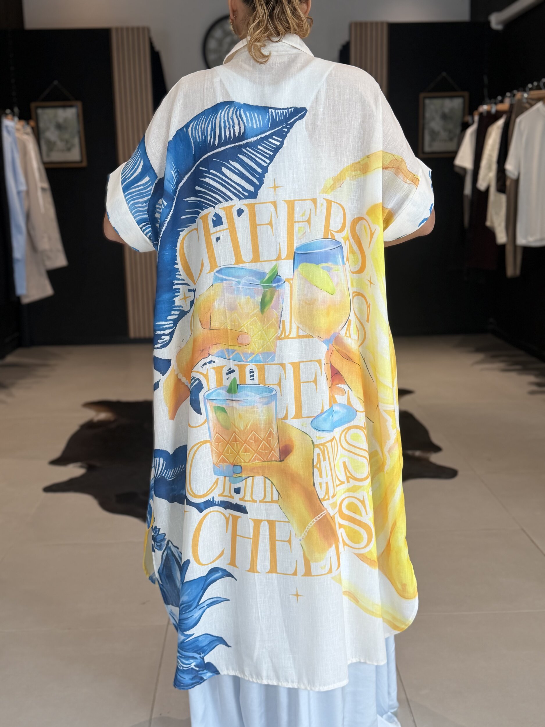 Chemise longue femme CHEERS PERLE DES ILES 974