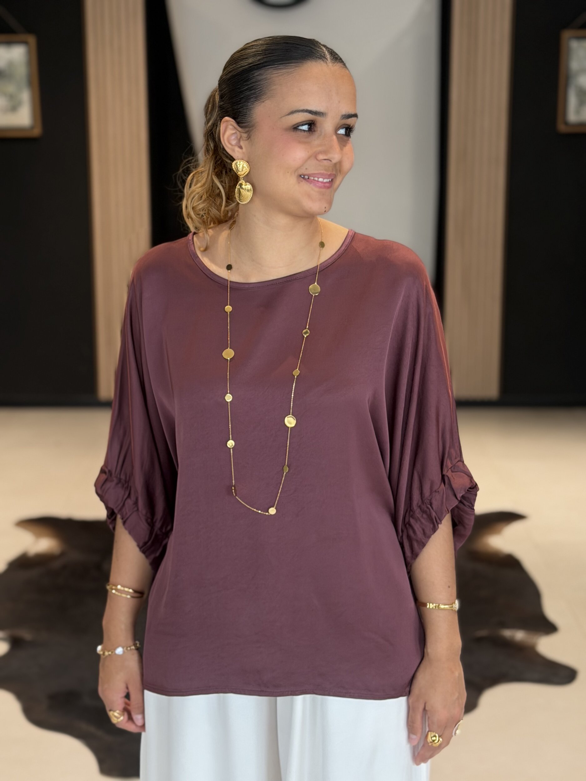 top brenda bordeaux perle des iles 974
