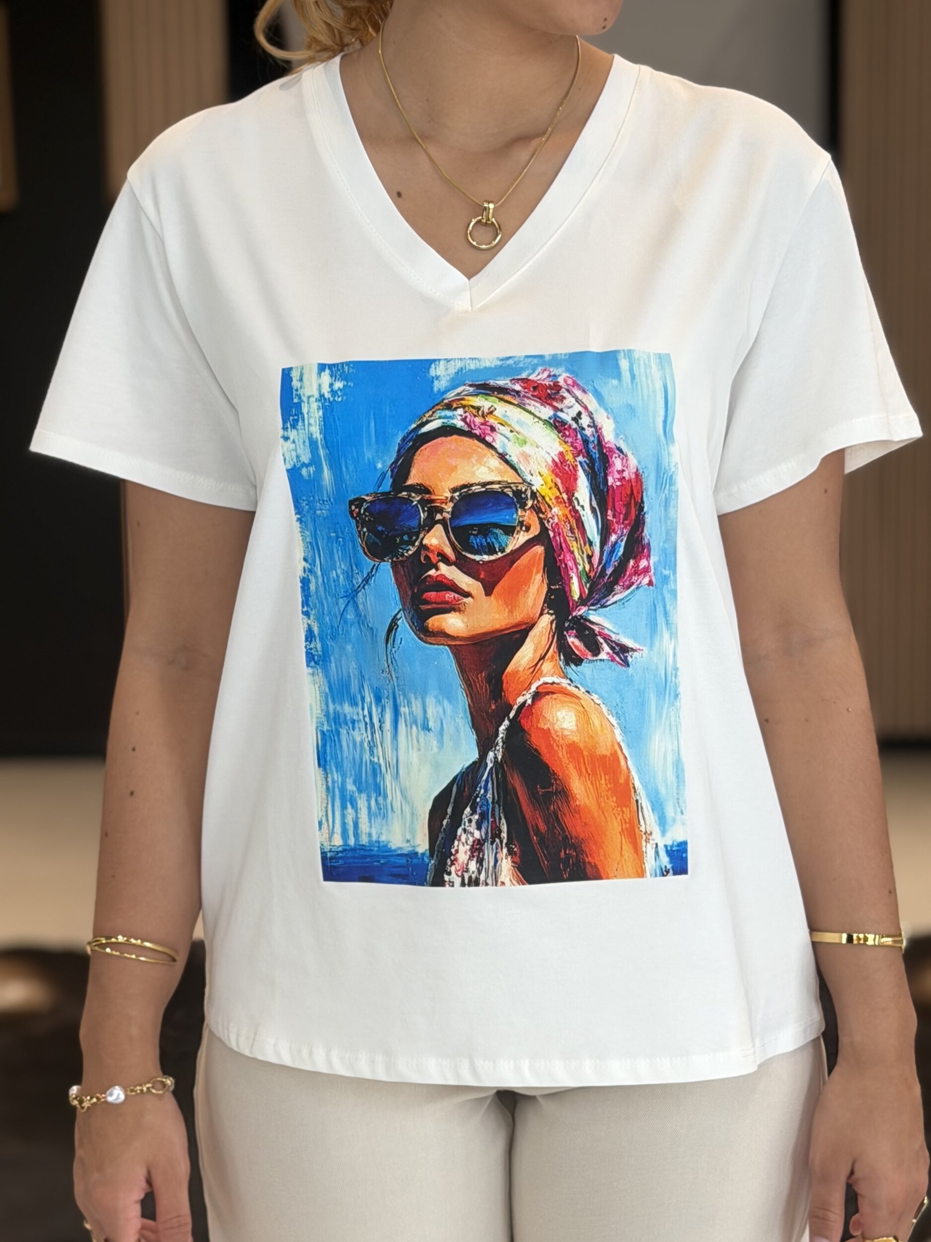 T SHIRT ZELIA perle des iles 974 mode femme