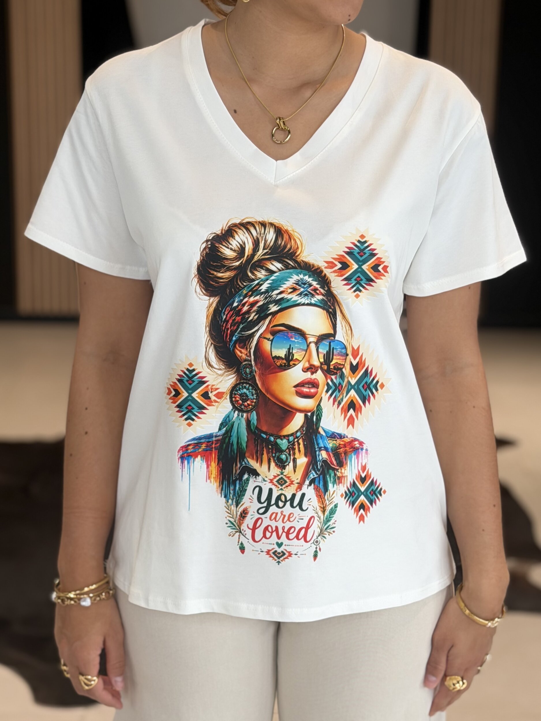 T SHIRT NAYA PERLE DES ILES 974 MODE FEMME