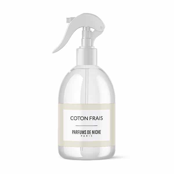 Spray Textile Coton Frais - Parfum de Niche - 250 ml