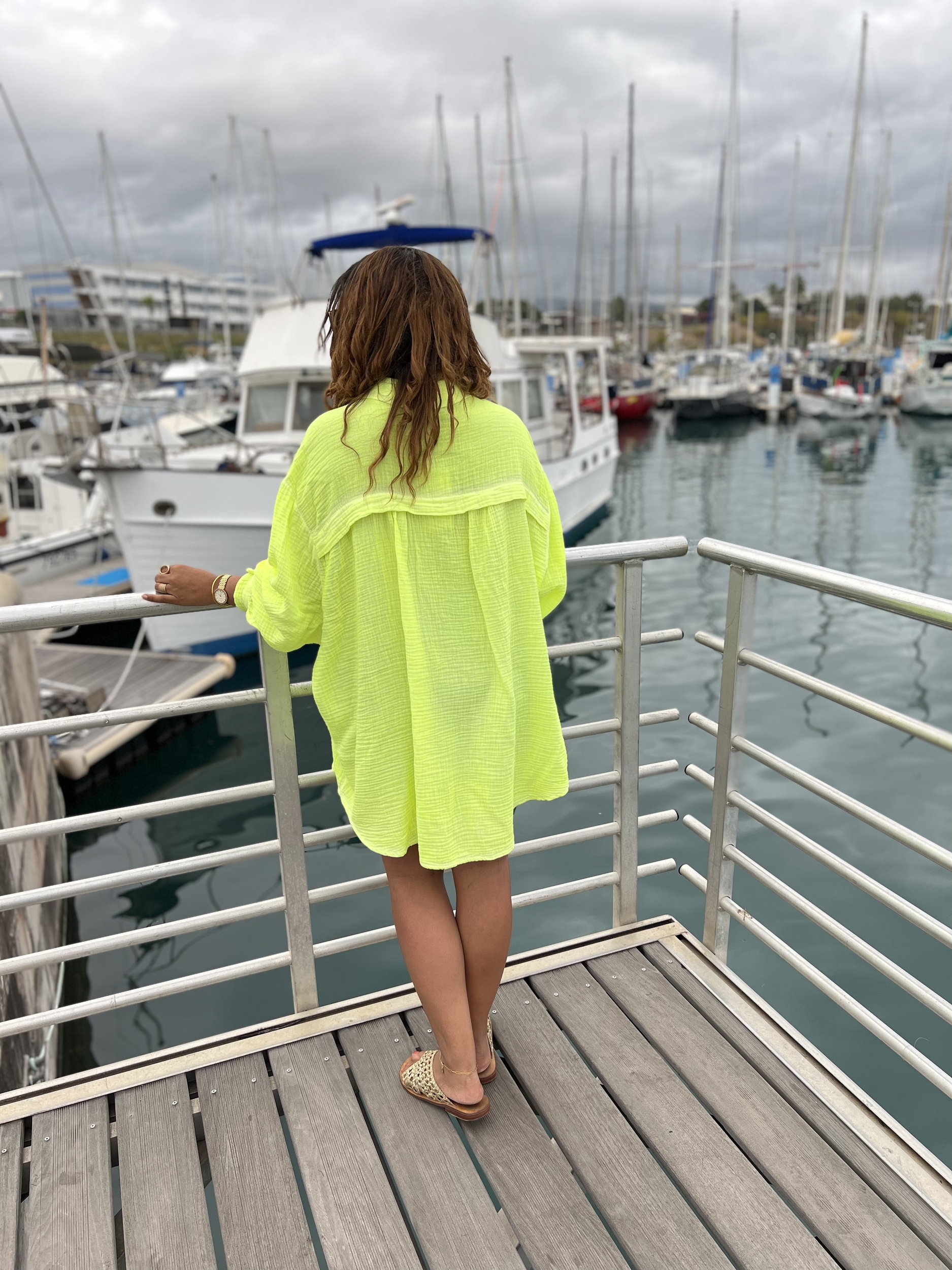 robe GAZE JAUNE