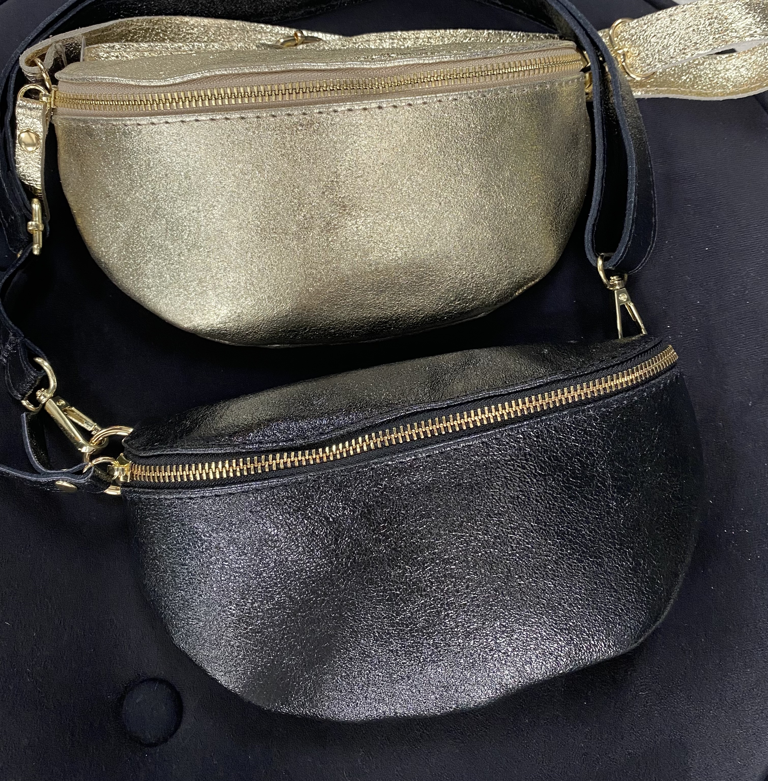PERLE DES ILES SAC BANANE CUIR