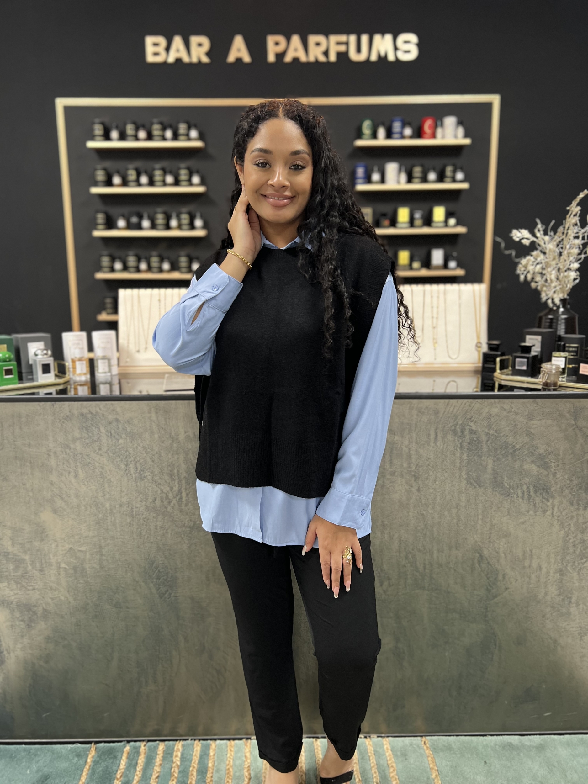 Pull Femme Noir Taille Unique - Occasion En Très Bon état