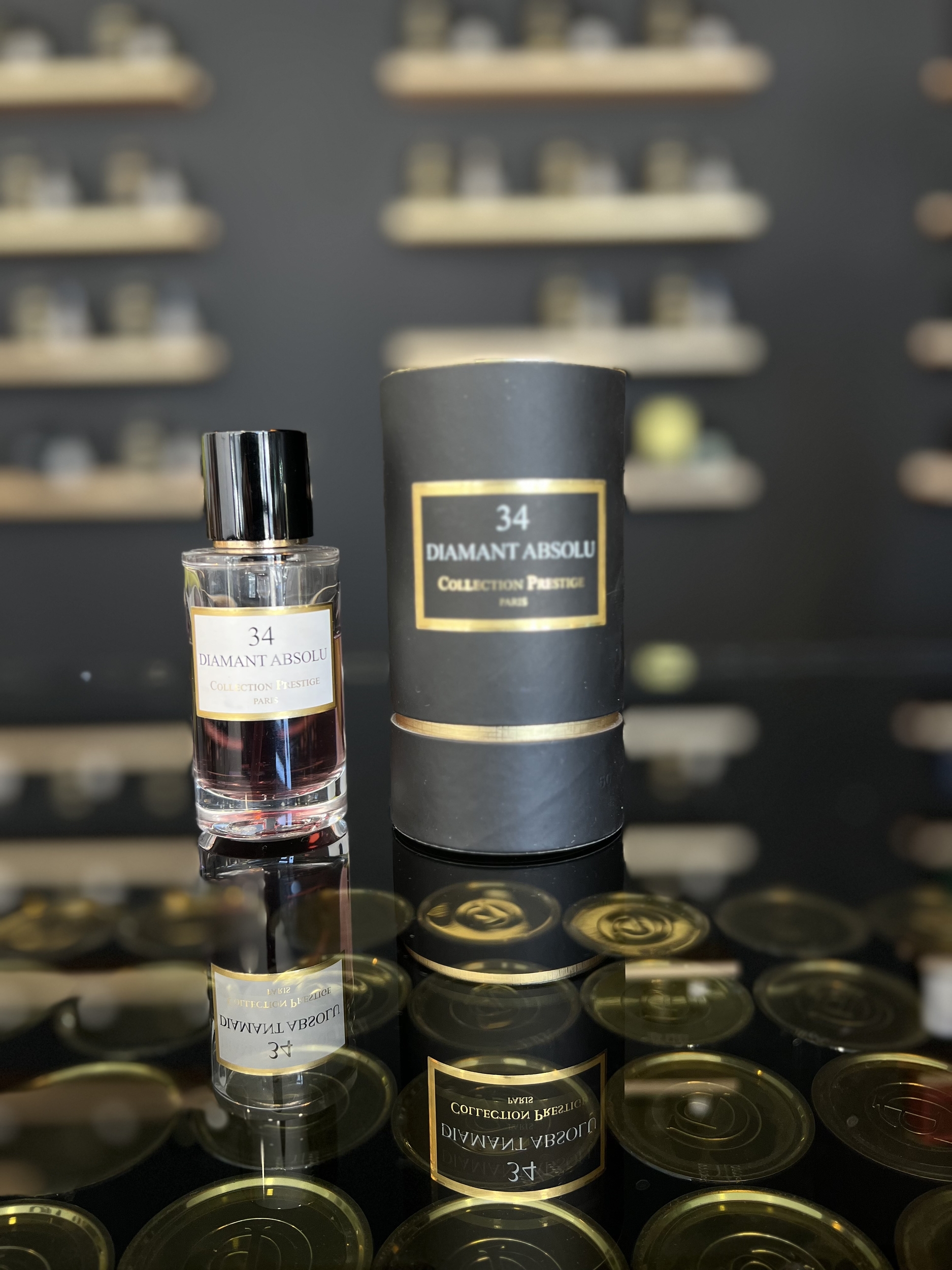 DIAMANT ABSOLU N°34 parfum collection prestige paris perle des iles 974 bar a parfum