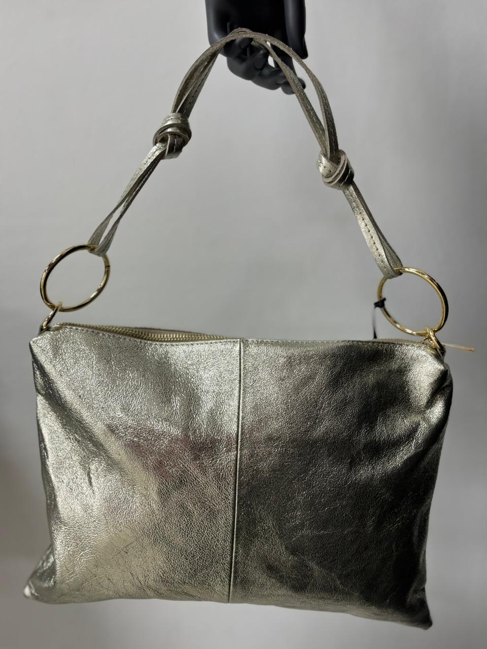 sac cuir italie doré perle des iles 974 mode femme pret a porter