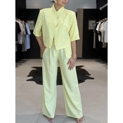 ensemble blazer raye perle des iles mode femme