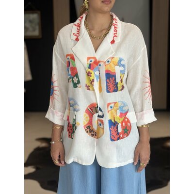 Blazer femme ANTIGUA PERLE DES ILES 974