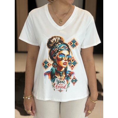 T SHIRT NAYA PERLE DES ILES 974 MODE FEMME