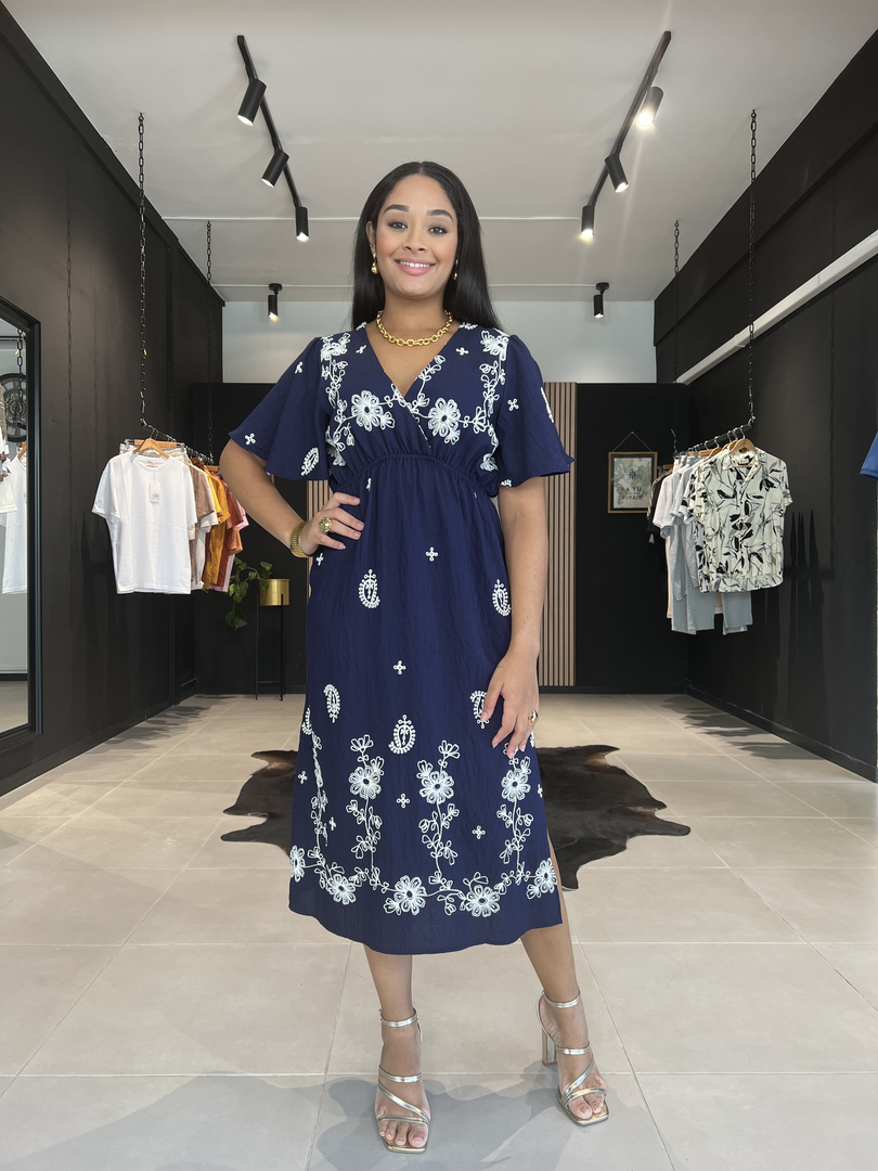 Naelis Robe Courte Ivoire