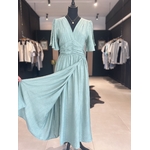 Robe ALBA vert deau perle des iles 974 mode femme