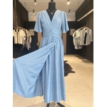 Robe ALBA bleu jean perle des iles 974 mode femme9