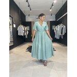 Robe ALBA vert d’eau du S au 4XL