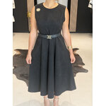 ROBE EMILIE NOIR PERLE DES ILES 974 MODE FEMME BAR A PARFUMS BIJOUX ACIER