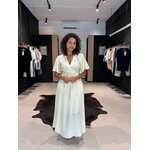 Robe LINA longue jaune - deuxième photo